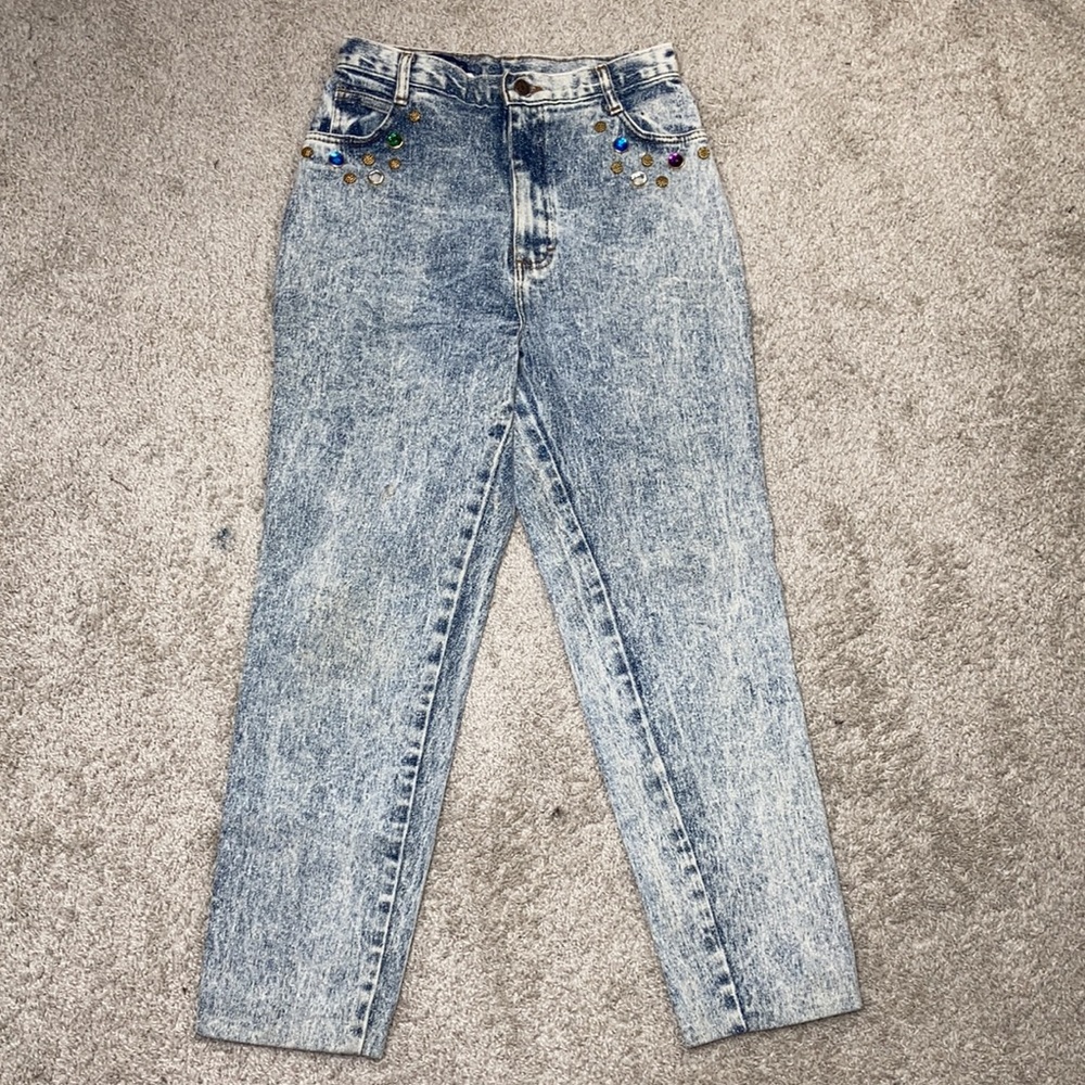 Cap Ferrat Bleached Jeans 👖- Size 11